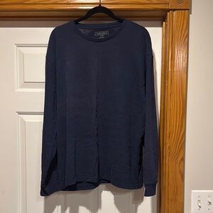 Saddlebred Navy Long Sleeve Shirt